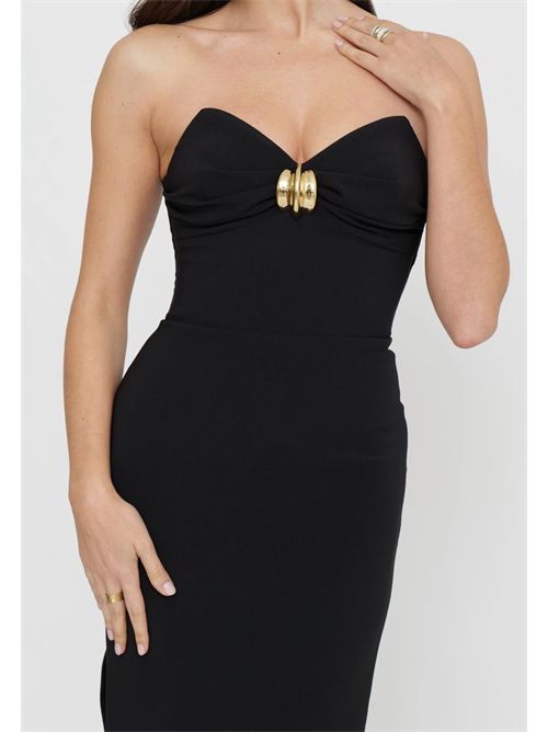 abito donna nero ELISABETTA FRANCHI | AB76951E2/110